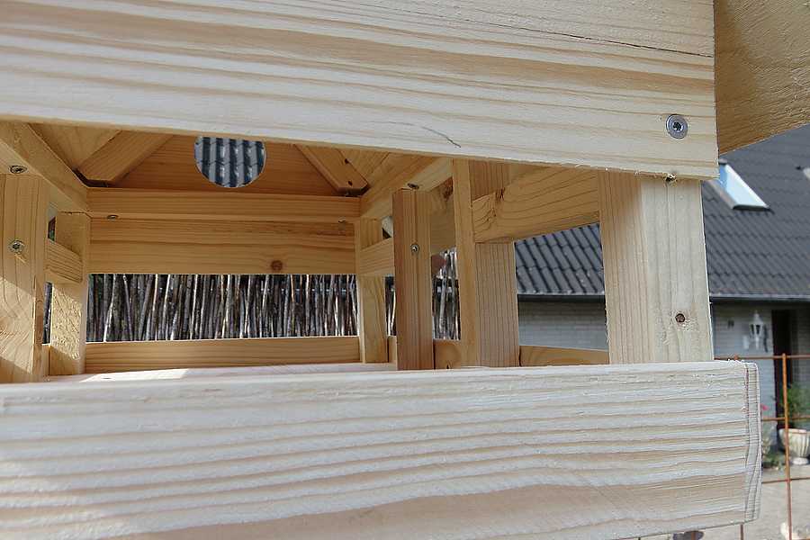 Retangulær foderhus med bindingsværk - indefra 1
