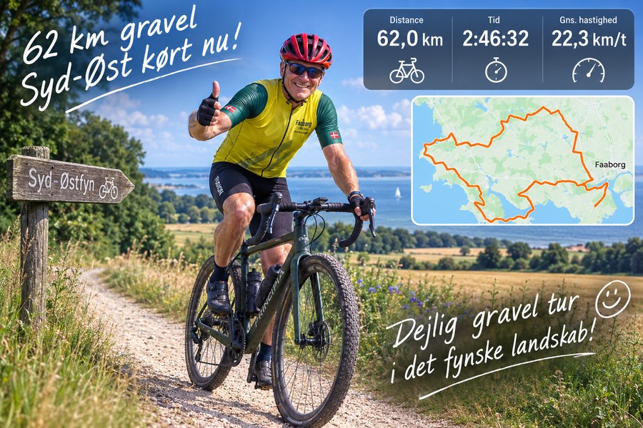 62 km gravel mod ringe chat