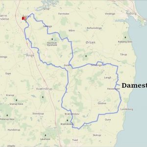 86 km Lars Tyndskid - tur oversigt